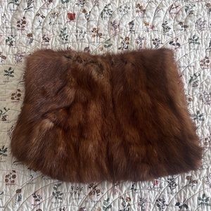 Vintage Genuine Fur Muff